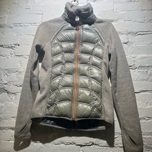 Michael Kors Gray Puffer Jacket